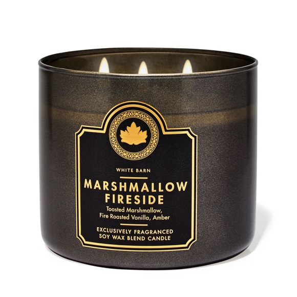 Bath & Body Works Other - White Barn Black and Gold 3 Wick Candle
